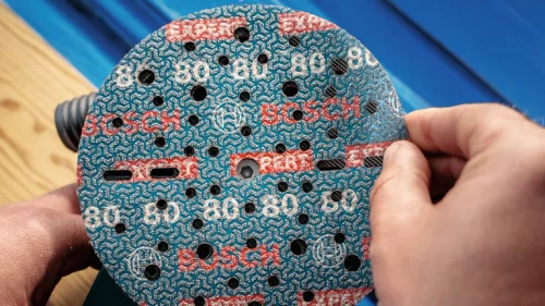 Zestaw 6 szt. krążków ściernych Bosch EXPERT O780 Foil 125 mm 2608902399