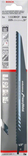 Brzeszczot do piły szablastej S 1130 CF Bosch 2608657528 5 szt.