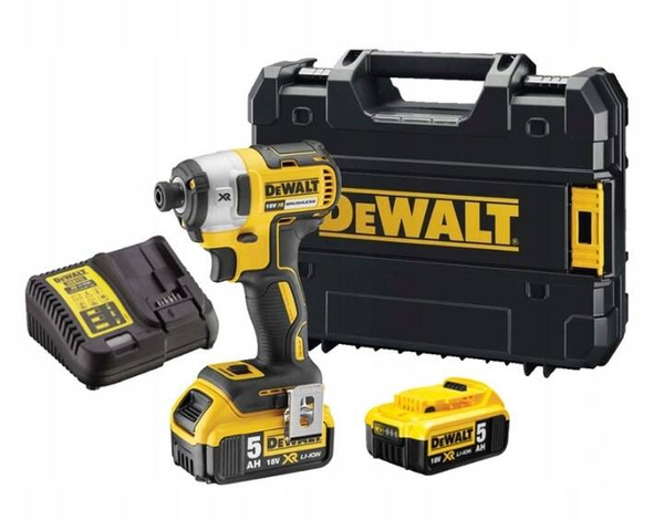 Zakrętarka DeWalt DCF887P2 z zestawem bitów i nasadek Makita B-66896