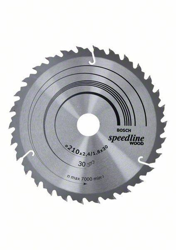 Tarcza pilarska Speedline Wood 210x30 Bosch 2608640803