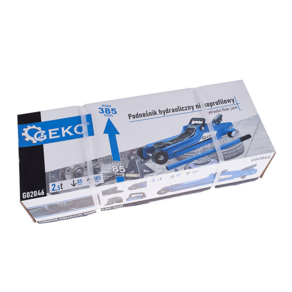 Niskoprofilowy podnośnik hydrauliczny 2,5 t Geko G02046