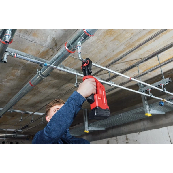 Zaciskarka Rothenberger ROMAX COMPACT III zestaw TH16-20-26, 2Ah, EU, AMP 1000004280