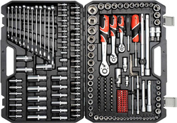 Zestaw kluczy YATO 1/4", 3/8", 1/2" YT-38841- komplet 216 sztuk