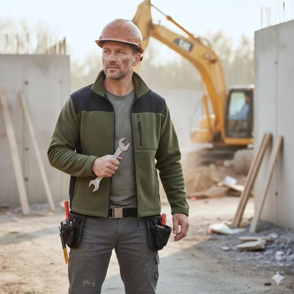 Bluza polarowa 2XL Lahti PRO L4011605 zielona