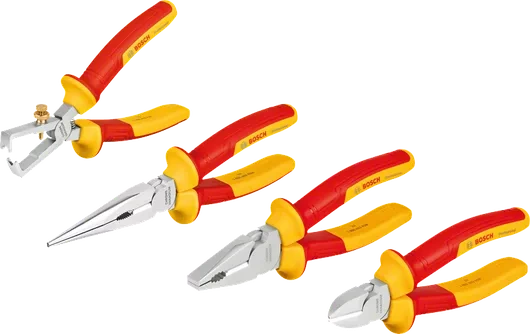 4-częściowy zestaw szczypiec VDE Bosch 1600A02NG1