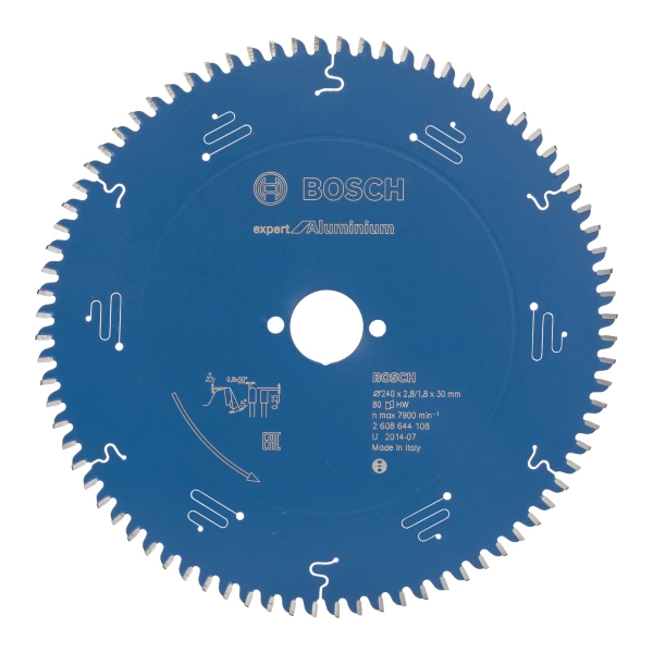 Tarcza do cięcia aluminium 240x30 mm Bosch 2608644108