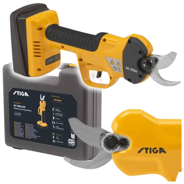 Sekator akumulatorowy Stiga SC 100e 2.0 Ah