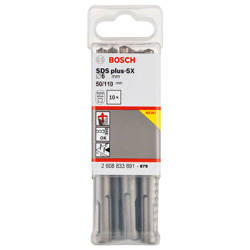 Bosch 10 wierteł SDS-Plus-5x 6x50x110 mm 2608833891