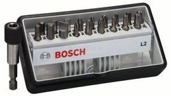 Bosch 2607002568 Zestaw 18+1-częściowych końcówek wkręcających L2 Robust Line