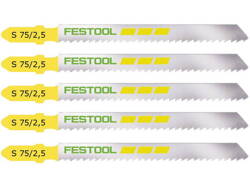 Brzeszczot do wyrzynarki Wood Fine Cut S 75x2,5 mm Festool 204256 5 szt.