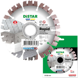 DISTAR Tarcza Diamentowa 125x2,0x22,23mm RAPID