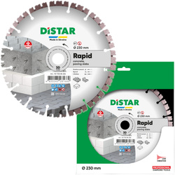 DISTAR Tarcza Diamentowa 230x2,4x22.23mm RAPID