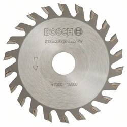 Frez tarczowy, 22, 20 mm, 2,8 mm Bosch 3608641002