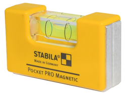 Kieszonkowa poziomica 7 cm Pocket PRO Magnetic Stabila 17953  