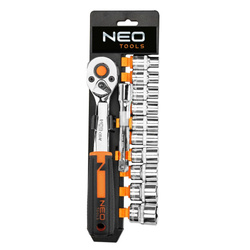 Klucze nasadowe NEO Tools 3/8'' zestaw 12szt. 10-020