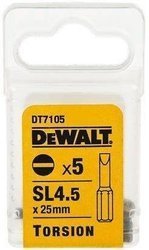 Końcówki płaskie Torsion DT7105 DeWalt