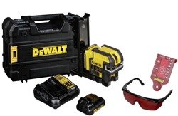 Laser krzyżowy czerwony 5 punktowy DeWalt DCE0825D1R