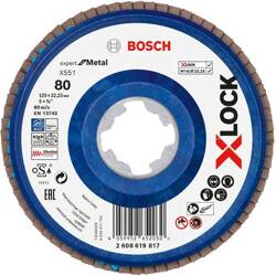 Listkowa tarcza X551 Expert for Metal X-LOCK 125x22,23x80 Bosch 2608619817