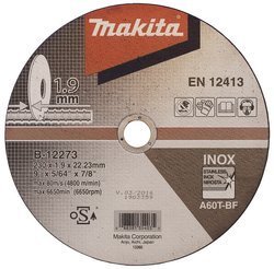 Makita tarcza do cięcia metalu inox B-12273 230 mm