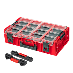 Organizer Qbrick System ONE 2XL RED Ultra HD Custom + Qbrick System ONE Connect Adapters