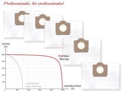 Profilters PRO-164 Worki do odkurzacza z włókniny