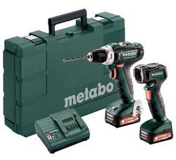 Set PowerMaxx BS 12 601036900 Metabo + 2 x akumulator + ładowarka + walizka