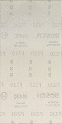 Siatka szlifierska EXPERT M480 do szlifierek oscylacyjnych 115 x 230 mm, G 220, 10 szt.