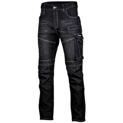 Spodnie jeansowe Slim Fit XXL czarne L4051705 Lahti Pro