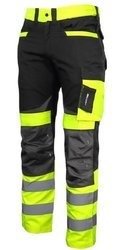 Spodnie ostrzegawcze 3XL Lahti PRO L4051106 SLIM FIT żółte