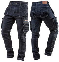 Spodnie robocze DENIM NEO Tools 81-229-L rozm. L