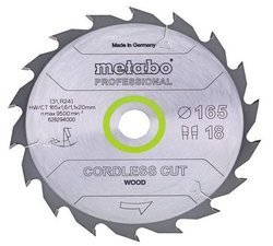 Tarcza Cordless Cut Professional165x20 18WZ 20° 628294000 Metabo