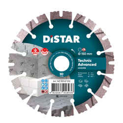 Tarcza diamentowa Distar 150x22,23 Technic Advanced 14315347012