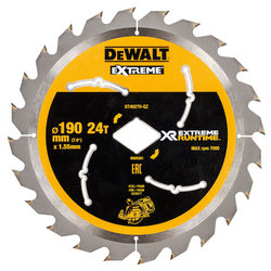 Tarcza do cięcia drewna 190mm/24Z Dewalt DT40270-QZ