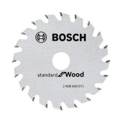 Tarcza do cięcia drewna Bosch Optiline Wood - średnica 85mm, 20T
