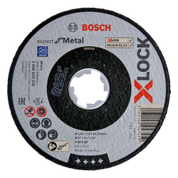 Tarcza do cięcia metalu Bosch 125x2,5x22,23 X-LOCK