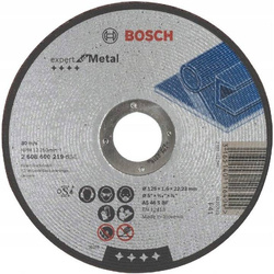 Tarcza do cięcia stali Bosch 125x1,6x22,2mm