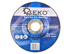 Tarcza do szlifowania metalu 125x22,23 Geko G00009