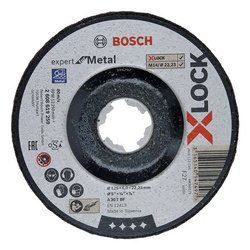 Tarcza do szlifowania metalu Bosch 125x6x22,23 X-LOCK