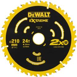 Tarcza pilarska Dewalt DT20432-QZ 210x30/24z