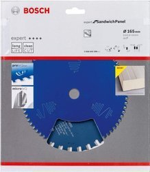 Tarcza pilarska Expert for Sandwich Panel 165x20 mm 30 zębów Bosch 2608644366