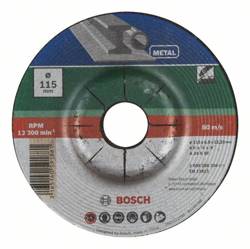 Tarcza ścierna, wygięta, do metalu A 24 P BF 115x22,23 Bosch 2609256336