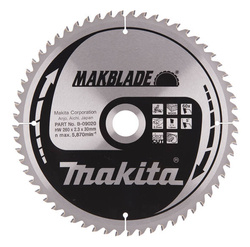 Tarcza tnąca 260x30mm 60 zębów Makita B-09020