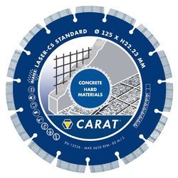 Tarcza tnąca Laser CS do betonu 125 mm CS12530010 Carat