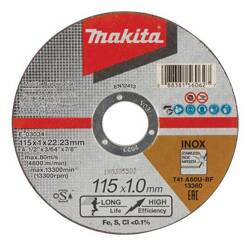 Tarcza tnąca do metalu 115x1x22.23mm Makita E-03034