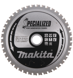 Tarcza tnąca do płyt warstwowych 165 mm Makita B-63133