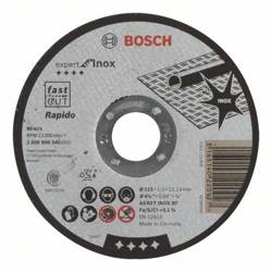 Tarcza tnąca prosta Expert for Inox – Rapido 115x22,23 Bosch 2608600545