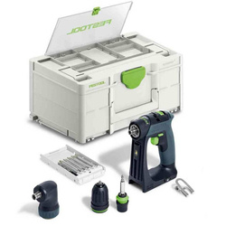 Wiertarko-wkrętarka Festool CXS 18-Basic-Set (577333)