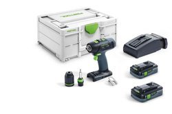 Wiertarko-wkrętarka Festool T 18+3 HPC 4,0 I-Plus (576446)