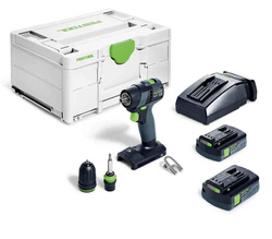 Wiertarko-wkrętarka Festool TXS 18 C 3,0-Plus (576895)