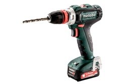 Wiertarko-wkrętarka Metabo PowerMaxx BS 12 Q  2x2Ah Li-Ion 601037500